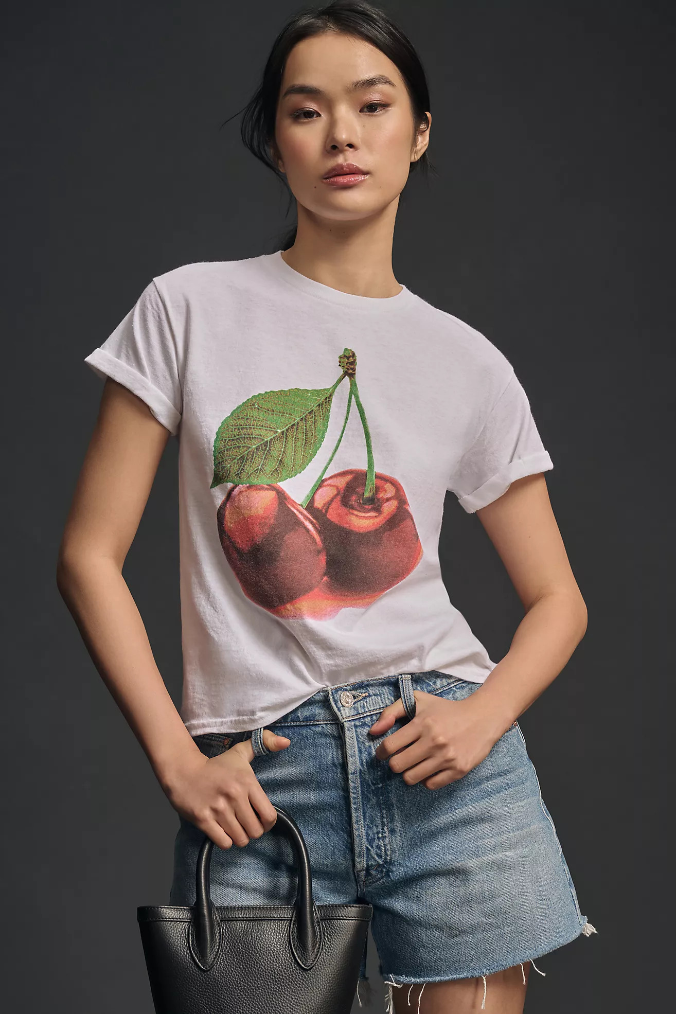 By Anthropologie Cherry Graphic Tee | Anthropologie (US)
