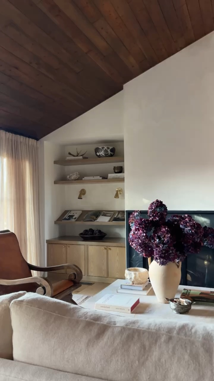 A neutral living room palette with a pop of deep purple to freshen up the space. Shop the look!

#LTKStyleTip #LTKHome #LTKWatchNow