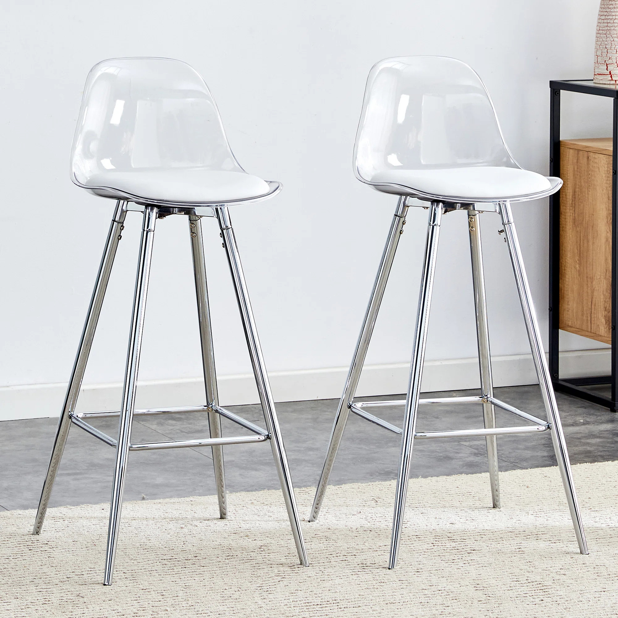 Counter Stool with Metal Frame | Wayfair North America