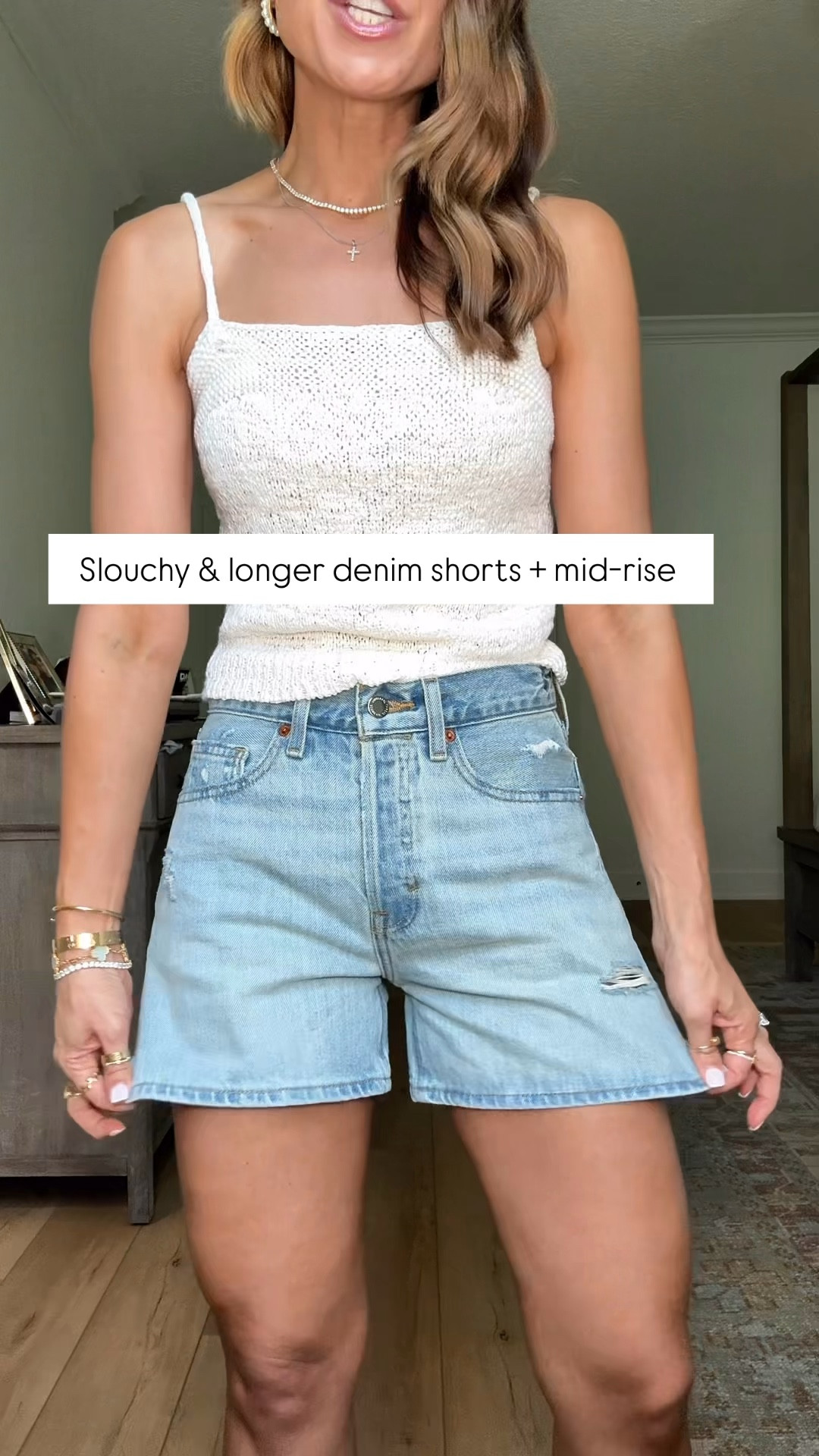 New Target arrivals. New spring arrivals. Spring outfits. Summer outfits. Casual outfits. Sweater tank in XS. 00 in baggy mid-rise shorts. 

#LTKgrwm #LTKPetite #LTKootd