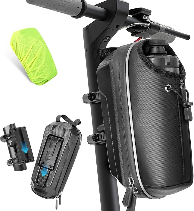 Electric Scooter Bag 2L Large Capacity, Waterproof Front Hanging Storage Bag, Portable Handlebar ... | Amazon (US)