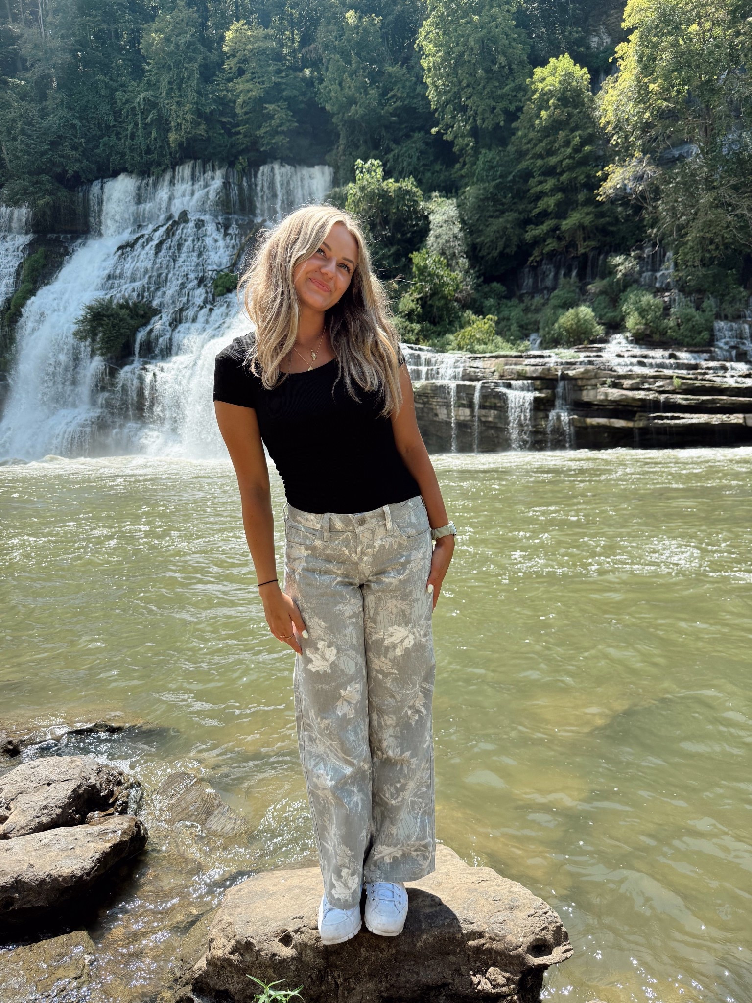 My outfit! These pants are seriously so cute on! 😍