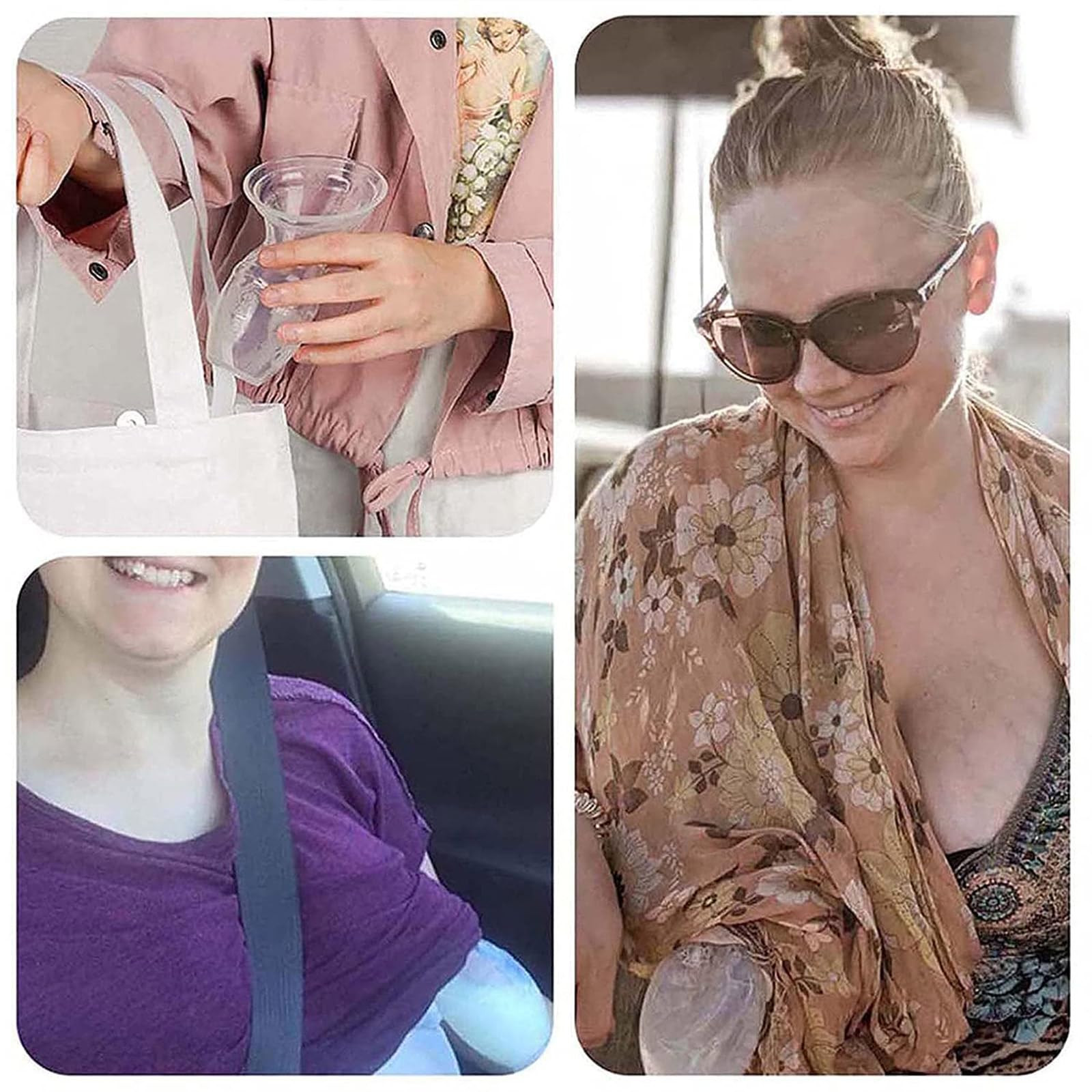 haakaa Manual Breast Pump for Breastfeeding, Silicone, Clear 4oz/100ml | Amazon (US)