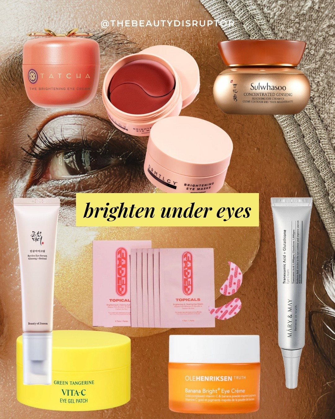 Get rid of dark under eye circles, and brighten your under eyes with these top rated eye creams and eye patches.

Formulated specifically for dark circles, these products brighten the eye area for a more refreshed, awake look. So if you’re dealing with tired eyes or want to get rid of raccoon eyes, give one of these products a shot.

#DarkCircles #UnderEyes #SkincareRoutine #EyeCreams #EyeCare

#LTKselfcare #LTKOver40 #LTKBeauty