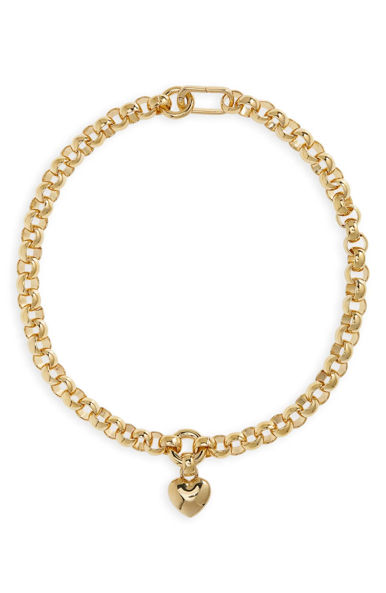 Laura Lombardi Amorina Heart Pendant Necklace | Nordstrom | Nordstrom