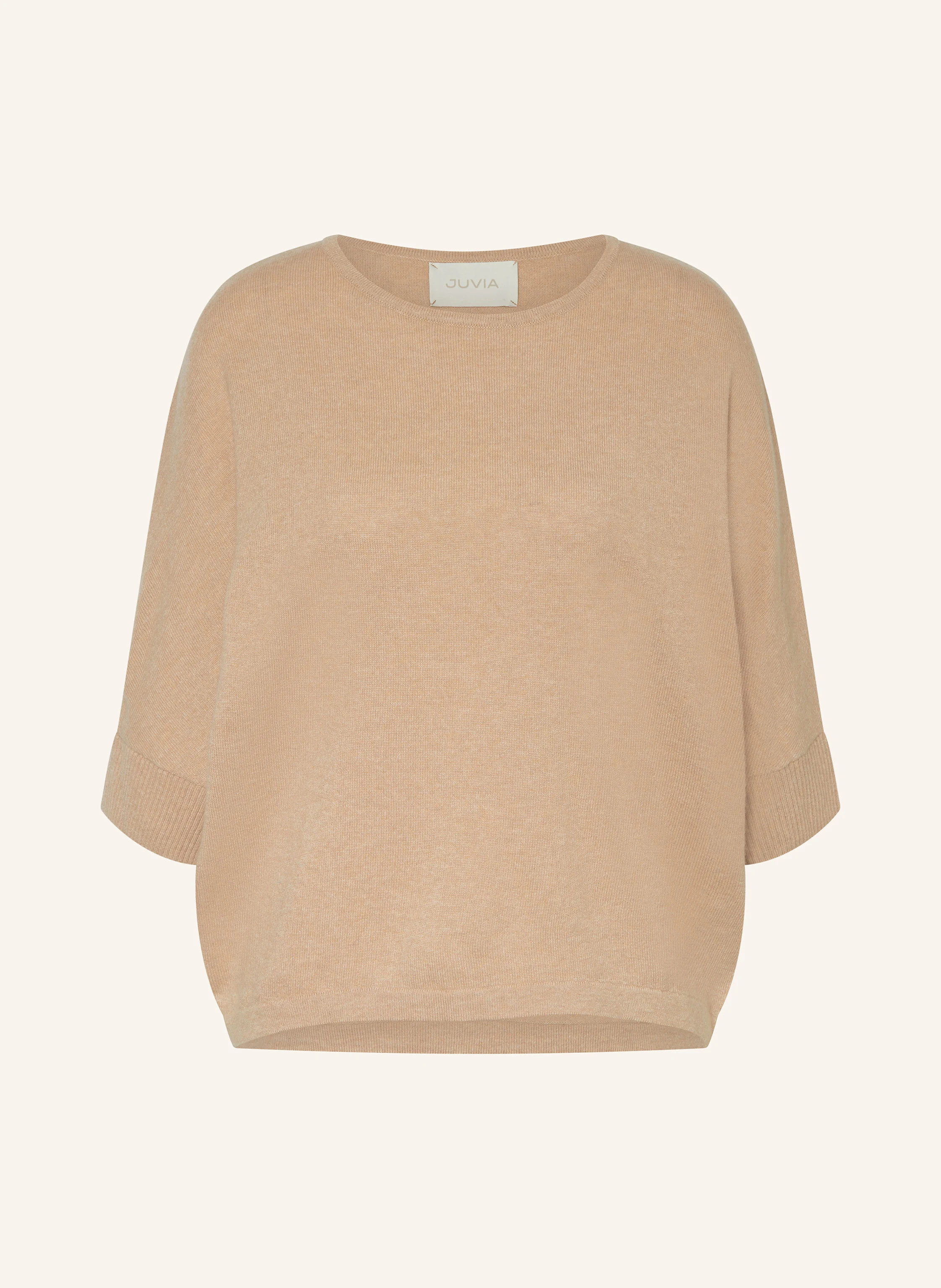 Juvia Pullover BLANCA mit 3/4-Arm in camel | Breuninger (DACH)