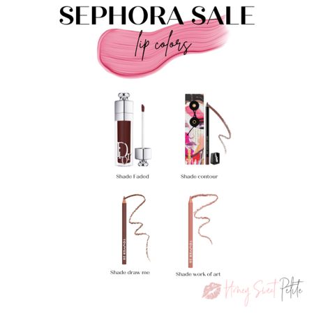 Lipstick / lip gloss / lip liner 

Beauty 
Sephora sale 
Sephora holiday sale 
Christmas 
Gift guide 
Makeup 

#LTKbeauty #LTKHolidaySale #LTKGiftGuide