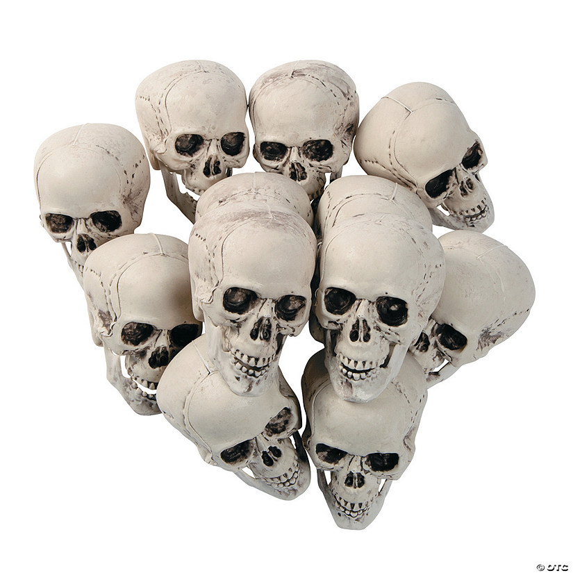 Bulk Bag of Skulls - 36 Pc. | Oriental Trading Company