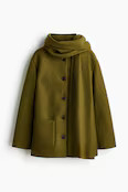 Scarf-detail coat | H&M (UK, MY, IN, SG, PH, TW, HK)