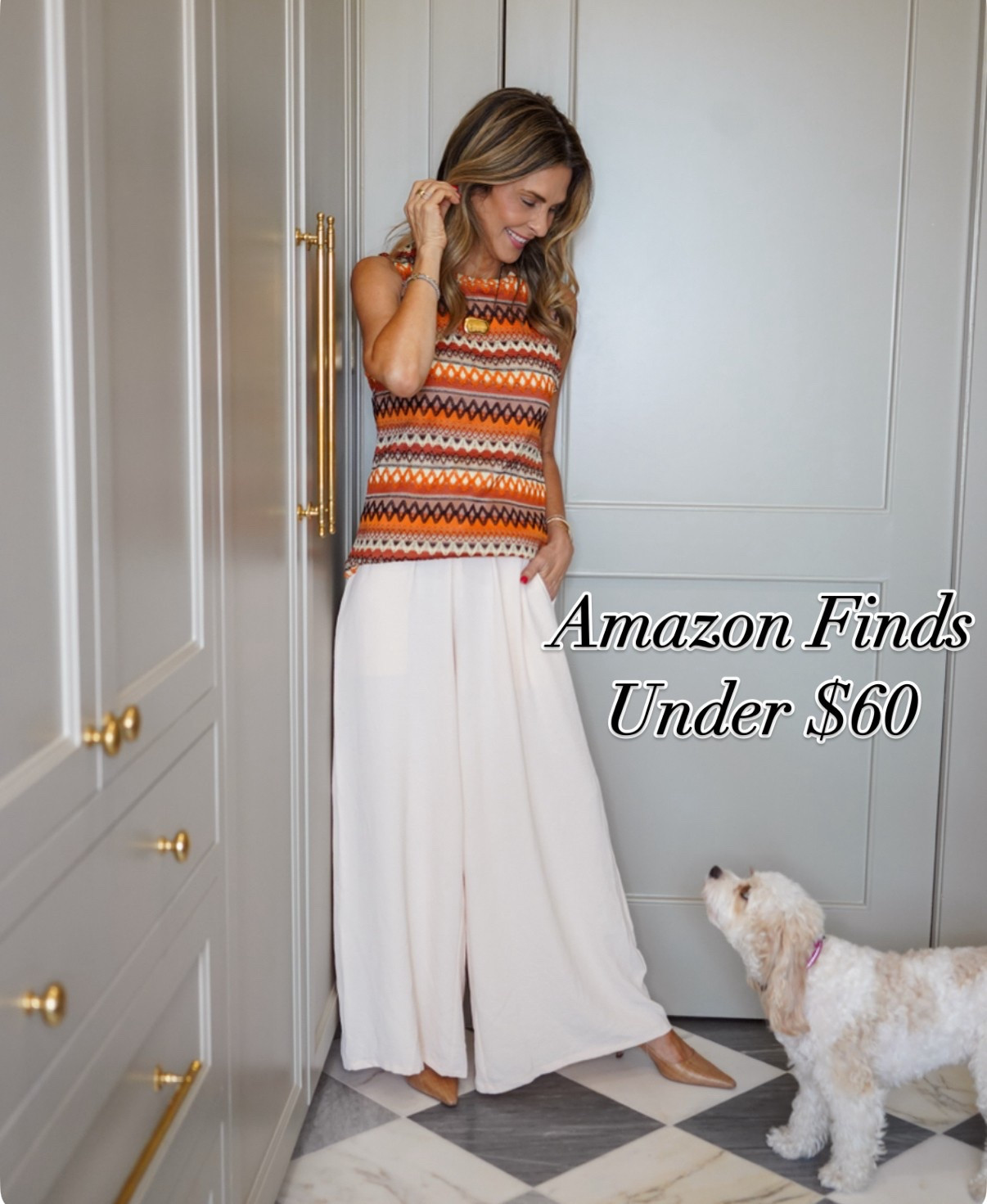 Amazon favorites lately 
-wearing a small in colorful top, not tight. 
I’m 5’6”
@amazon #amazonpartner #founditonamazon 