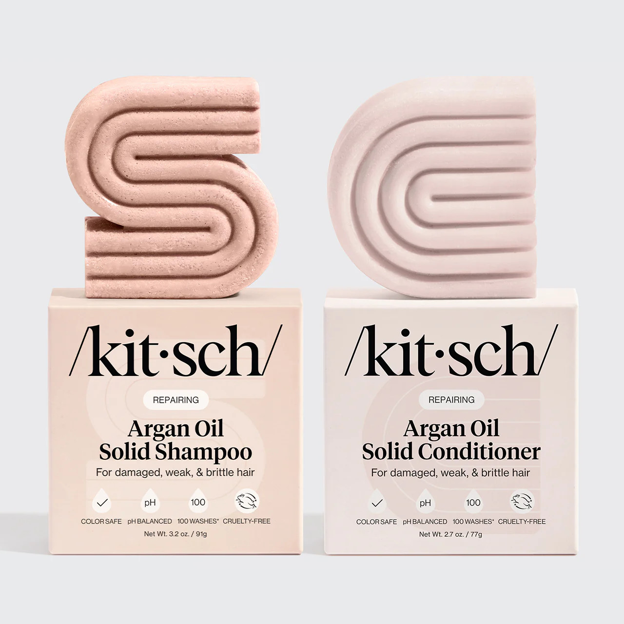 Repairing Argan Oil Shampoo & Conditioner Combo | Kitsch