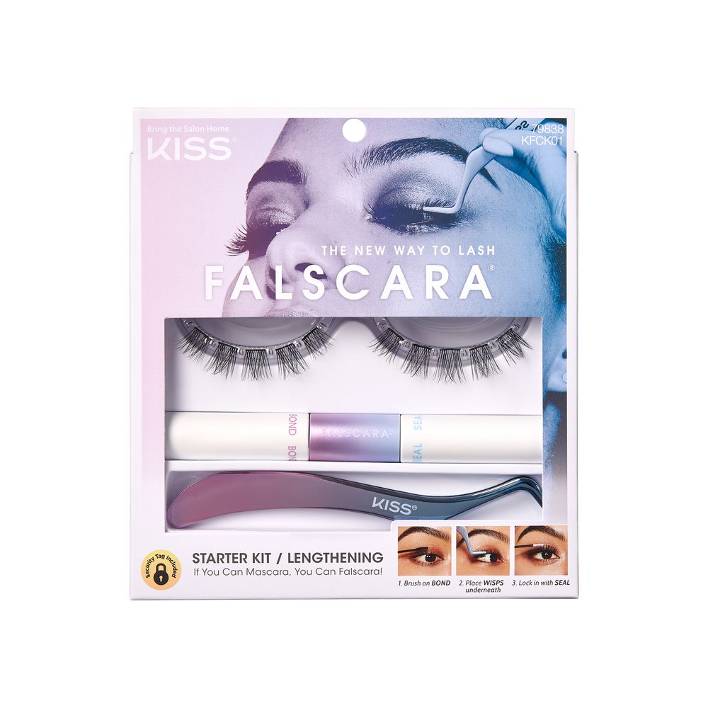 KISS Falscara False Eyelashs - Starter Kit 01 | Walmart (US)
