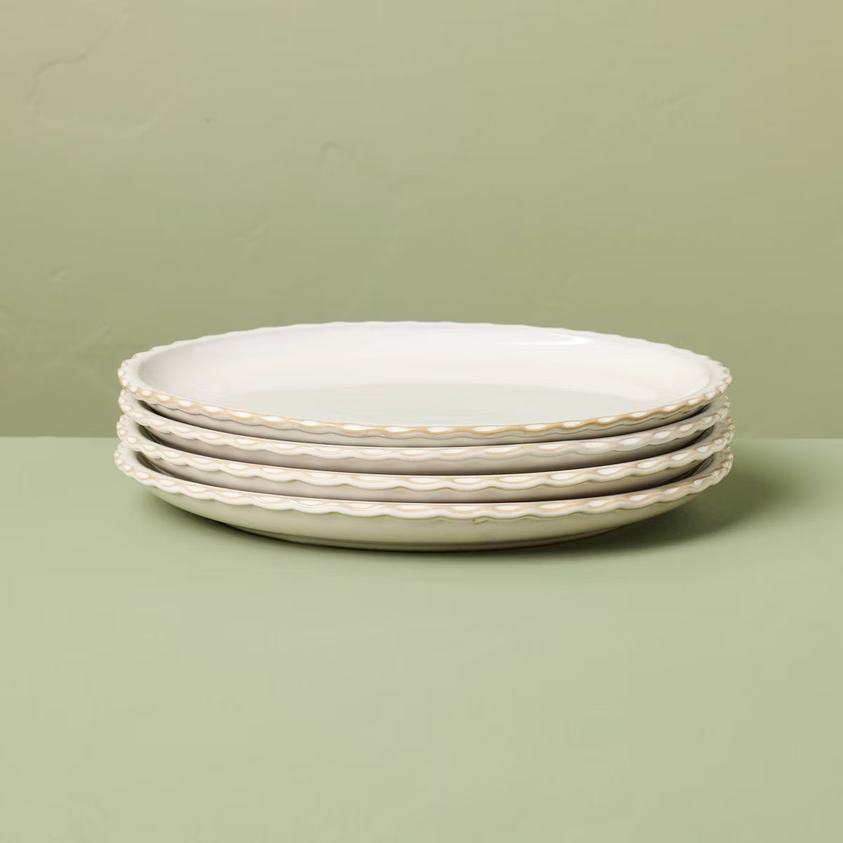 8.5" Stoneware Pinched Edge Salad Plate - Hearth & Hand™ with Magnolia | Target