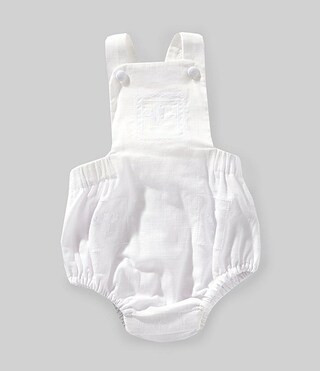 x Kristin Ellen Hockman Baby Girls Liv Embroidered Linen Blend Sunsuit Bubble | Dillard's