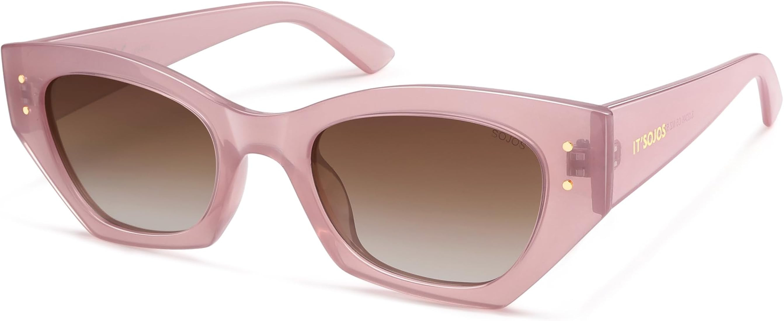 SOJOS Retro Trendy Polarized Sunglasses For Women Narrow Cat Eye Womens Shades SJ2346 | Amazon (US)