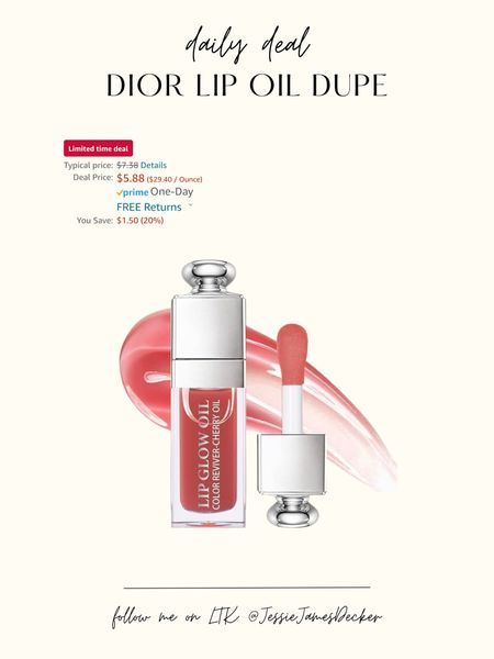 Lip oil dupe!! $5!! 

#LTKsalealert #LTKbeauty