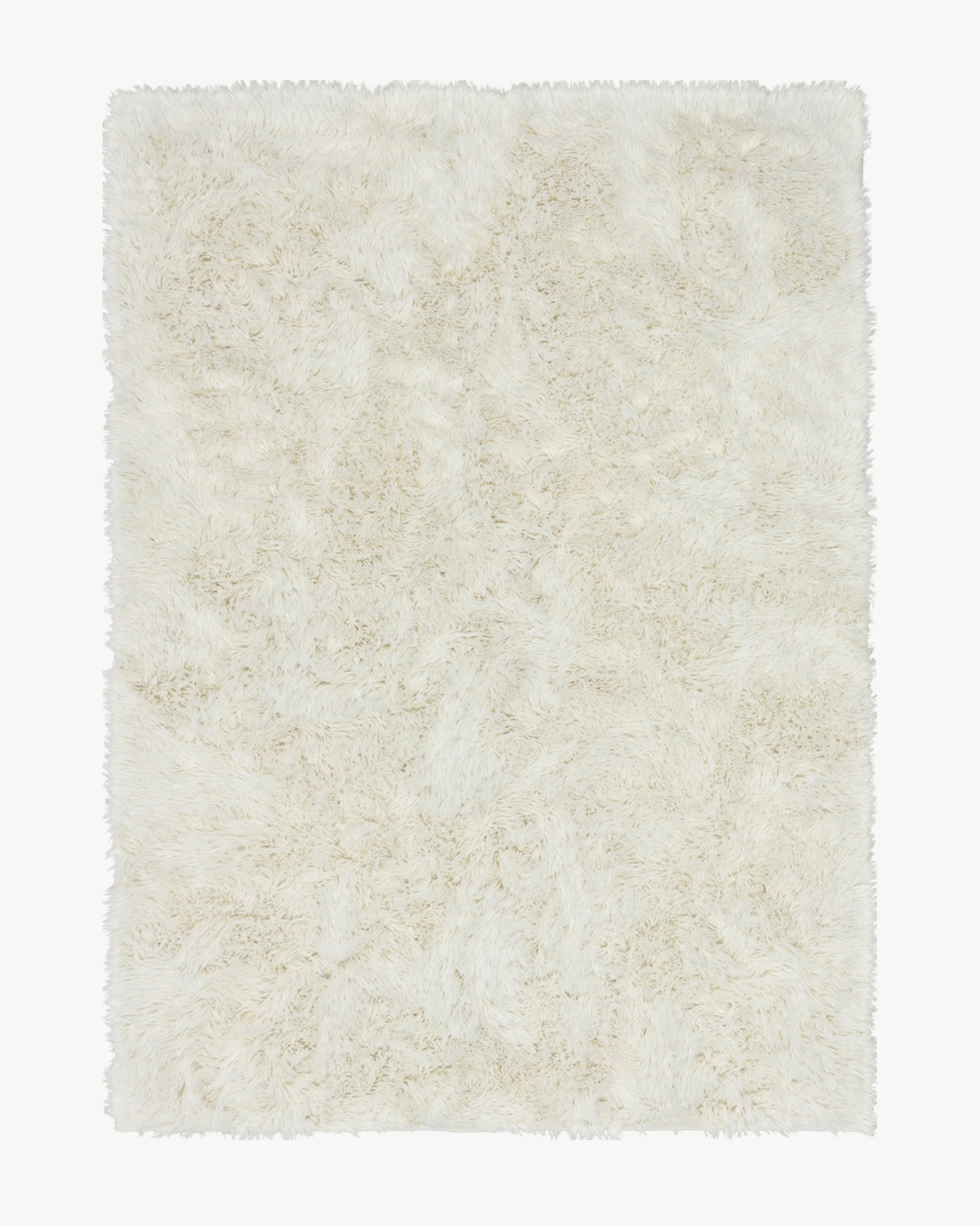 Egret White Shag Rug | Ruggable