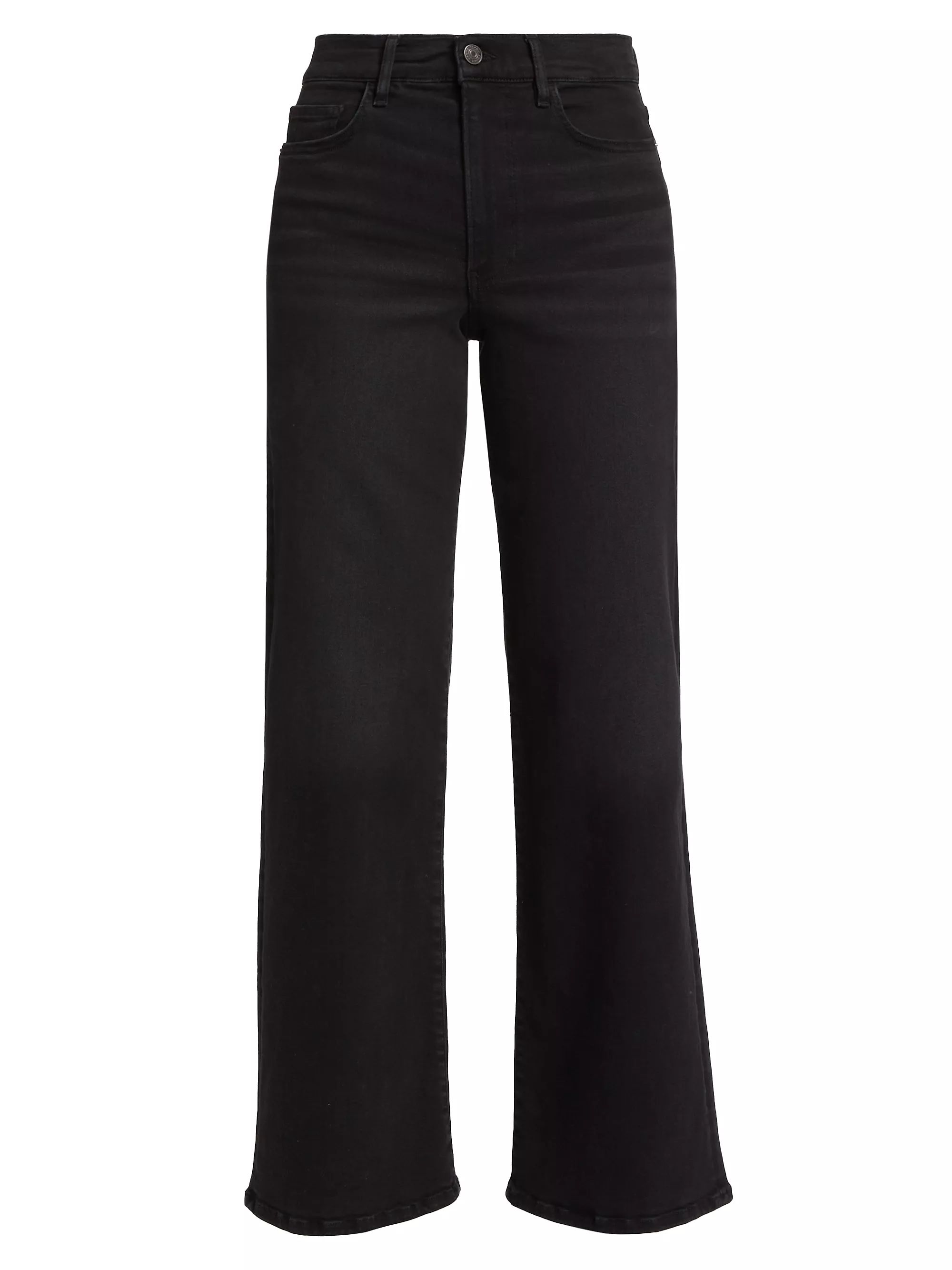 FrameLe Slim Palazzo Mid-Rise Crop Jeans | Saks Fifth Avenue