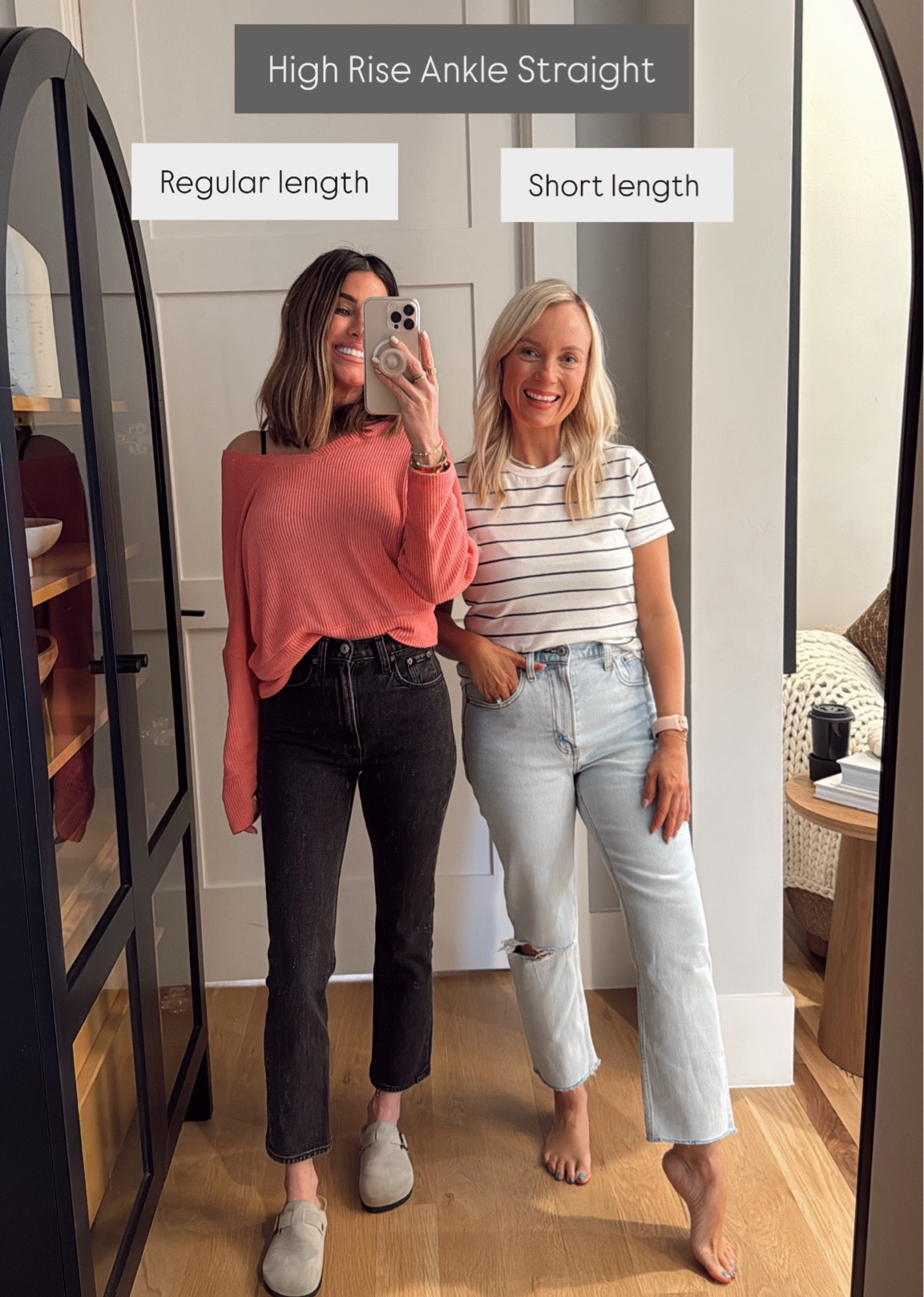 These are truly one of my favorite pairs of all time!! They’re SO flattering, comfy, and work with any shoe. I’m just shy of 5’4 and in regular length, size 24. Heather is 5’1 and in short length, size 26. Code: JENREED for extra 15% off! @abercrombie #ad

#LTKStyleTip #LTKFindsUnder50 #LTKFindsUnder100