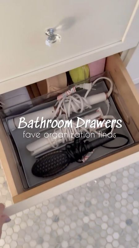 Must have bathroom organization and storage!! Love these bins for organizing all your beauty and bath essentials!

(4/27)

#LTKhome #LTKVideo #LTKstyletip