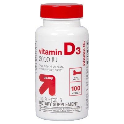 Vitamin D3 Dietary Supplement Softgels - up & up™ | Target