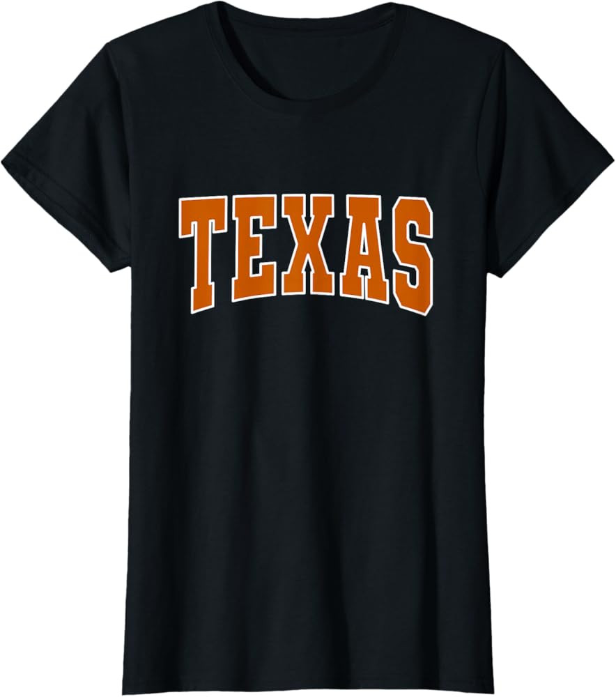 TEXAS - Throwback Design - Classic T-Shirt | Amazon (US)