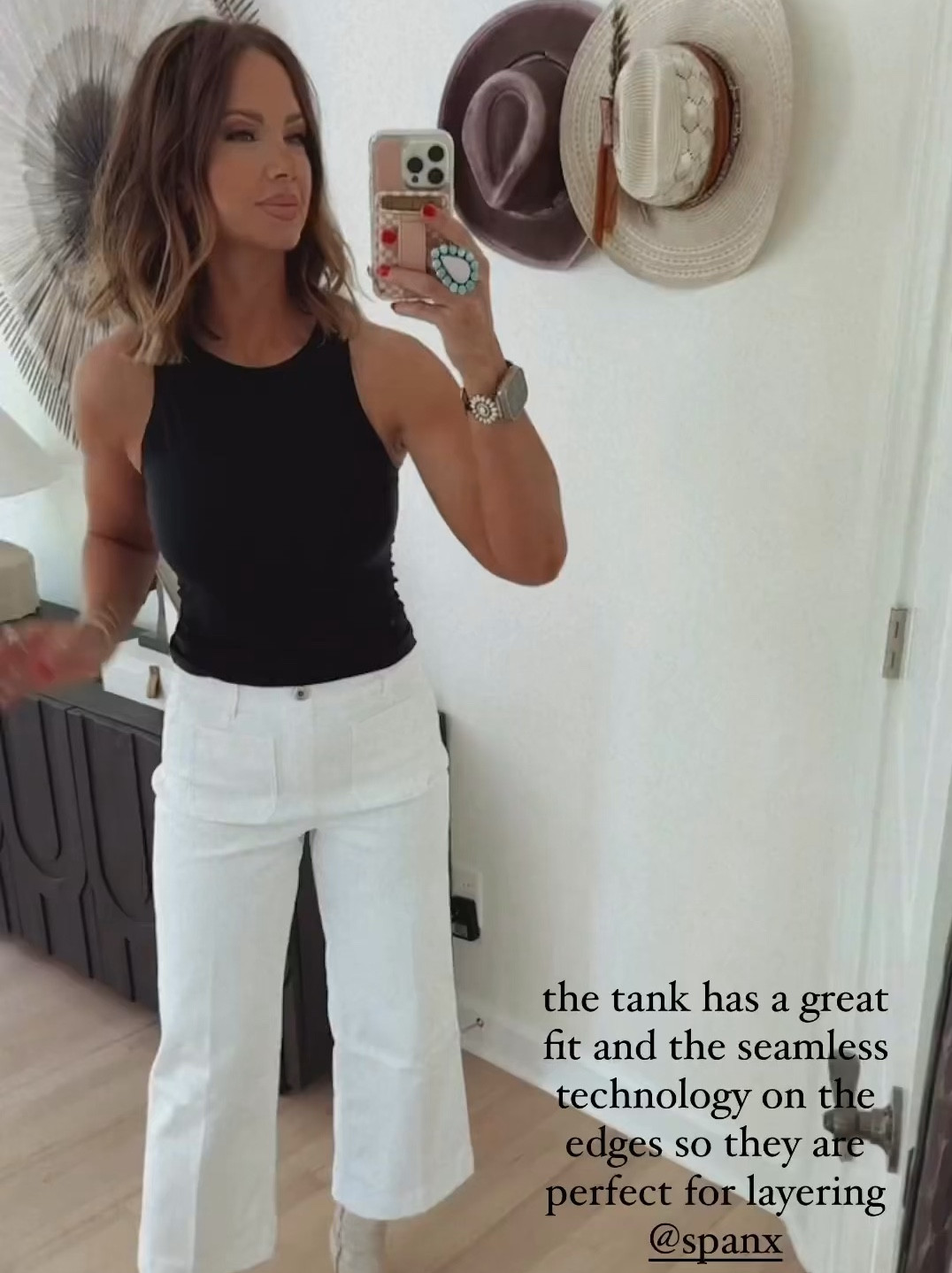 spanx outfit linked - code BETSYXSPANX works for 10% off ♥️

#LTKSaleAlert #LTKStyleTip #LTKBeauty