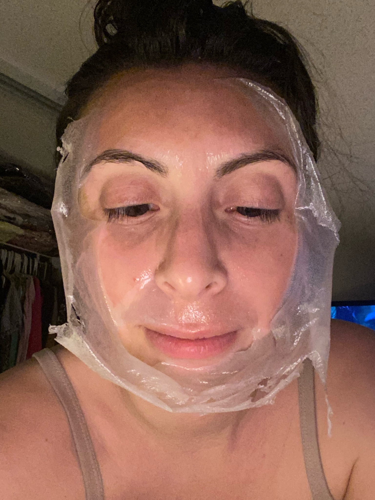 obsessed w this face mask! great for hydrating your skin and reducing dullness. this elastic peel will leave your skin glowing! it’s a must have skin care product 

#LTKMostLoved