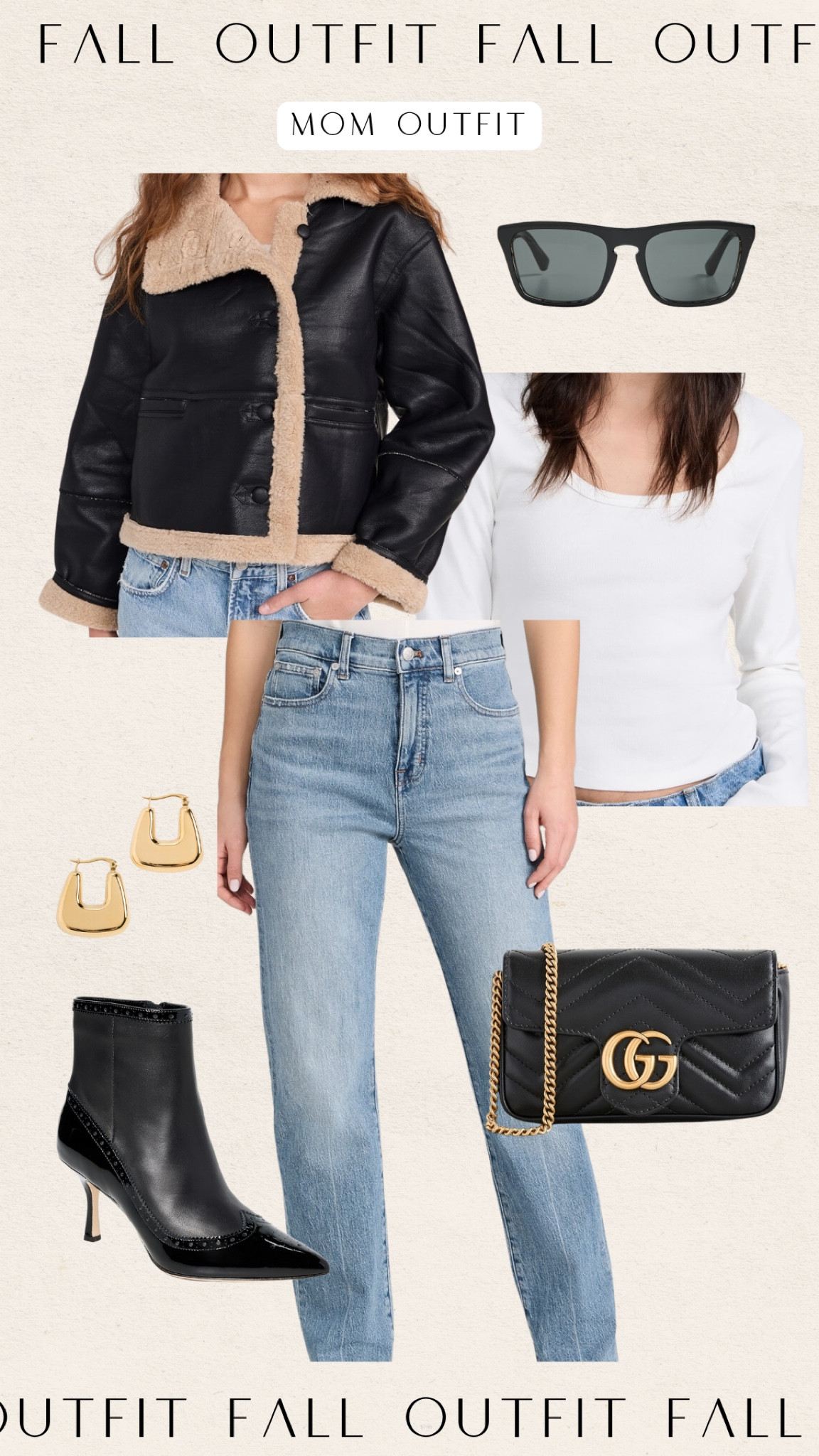 Perfect fall outfit for moms! 

fall fashion, trendy outfits, jeans, leather jacket, boots, fashion must haves, date night looks, mom outfit 

#LTKStyleTip #LTKSeasonal #LTKU