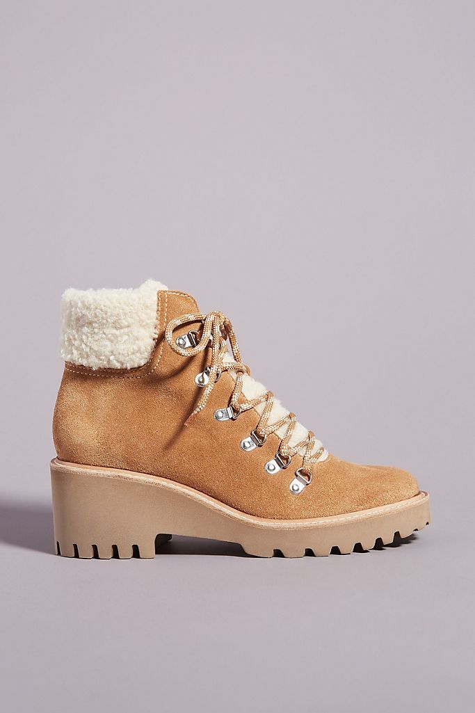 Dolce Vita Hanley Wedge Lace-Up Boots | Anthropologie (US)