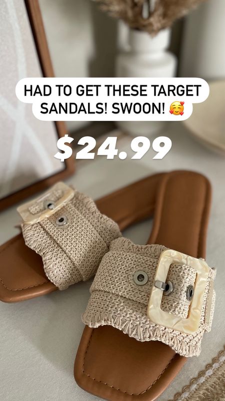 Women's Chrissy Slide Sandals - Universal Thread™ size down 1/2 size, I got a 9 1/2! #target #sandals

#LTKSeasonal #LTKshoecrush #LTKfindsunder50