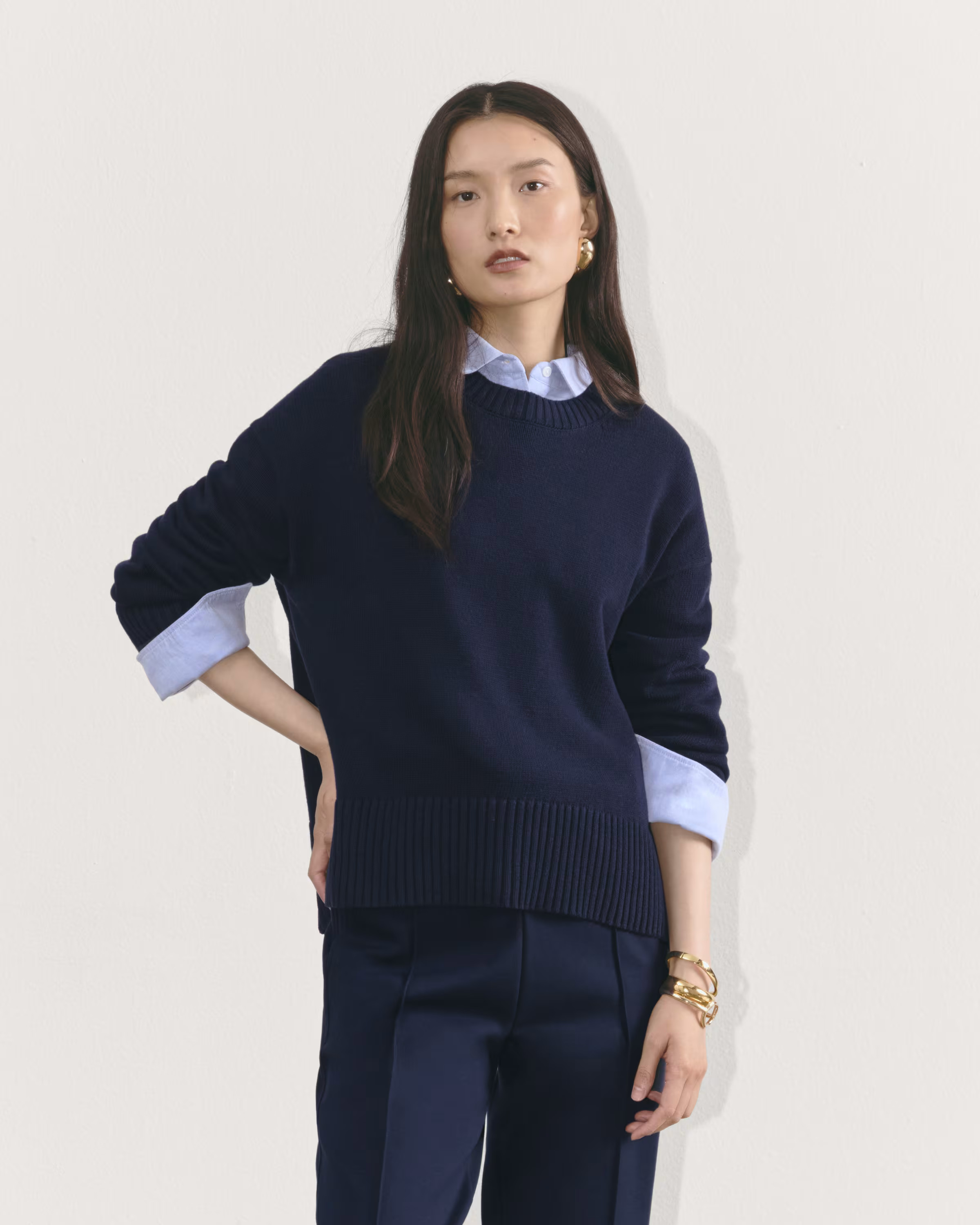 The Boxy Sweater in Everyday Cotton | Everlane