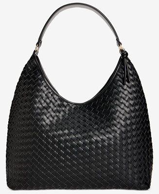 On 34th Woven Shoulder Bag, Exclusively at Macy's - Macy's | Macy's