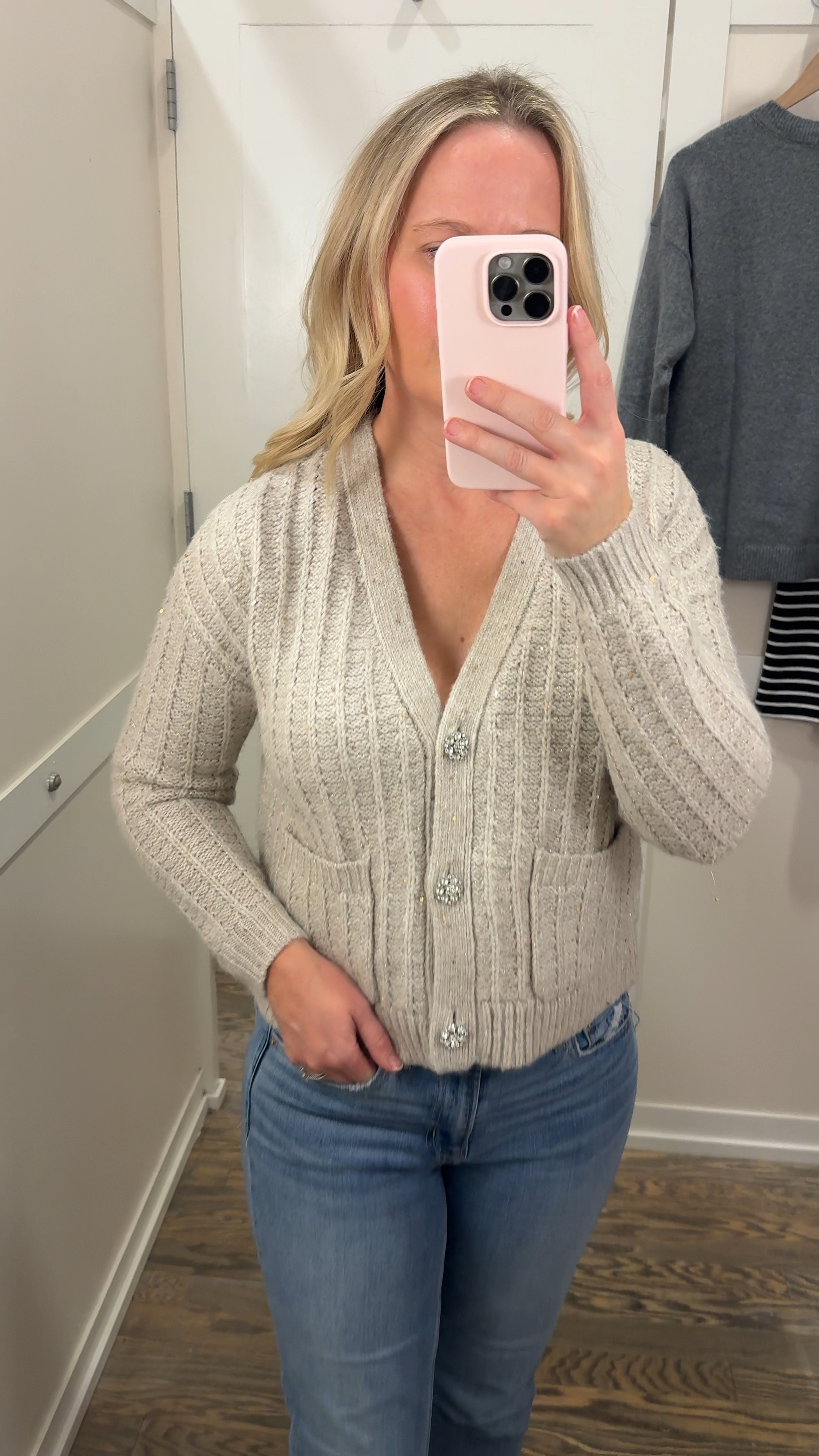 A great sweater cardigan for the holidays! Love the rhinestone buttons! 

Sweats, cardigans, sweater cardigan, holiday outfits, Christmas sweaters, LOFT

#LTKHoliday #LTKSaleAlert #LTKFindsUnder50