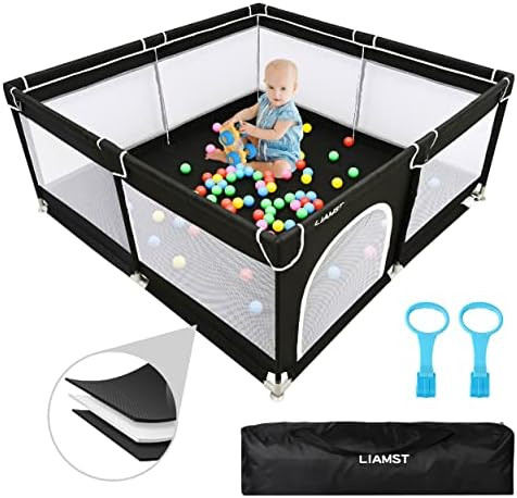 Baby Playpen , Baby Playard, Playpen for Babies with Gate Indoor & Outdoor Kids Activity Center ,... | Amazon (US)