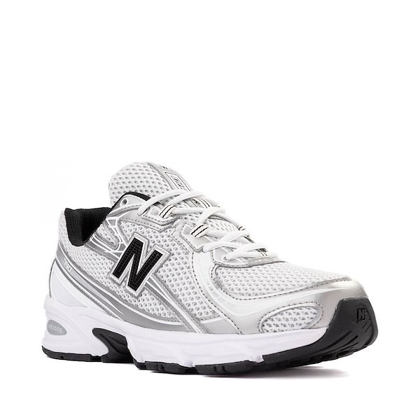 New Balance 740 Athletic Shoe - White / Black / Silver | Journeys