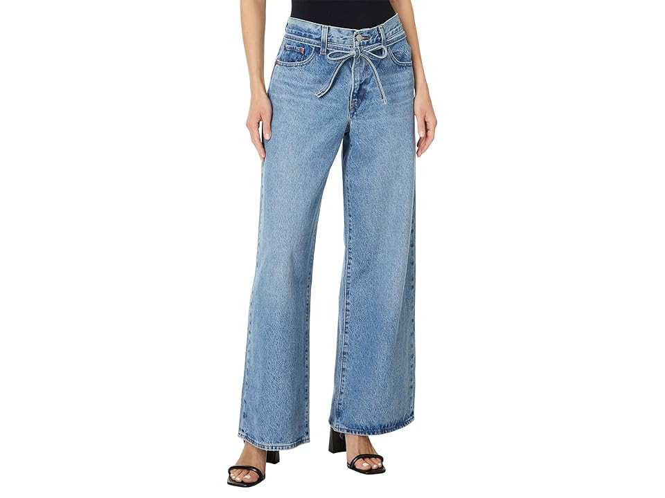 Levi's(r) Premium XL Straight Women's Jeans Thanks Friend : 34 31, Denim/Faux Leather/Leather | Zappos