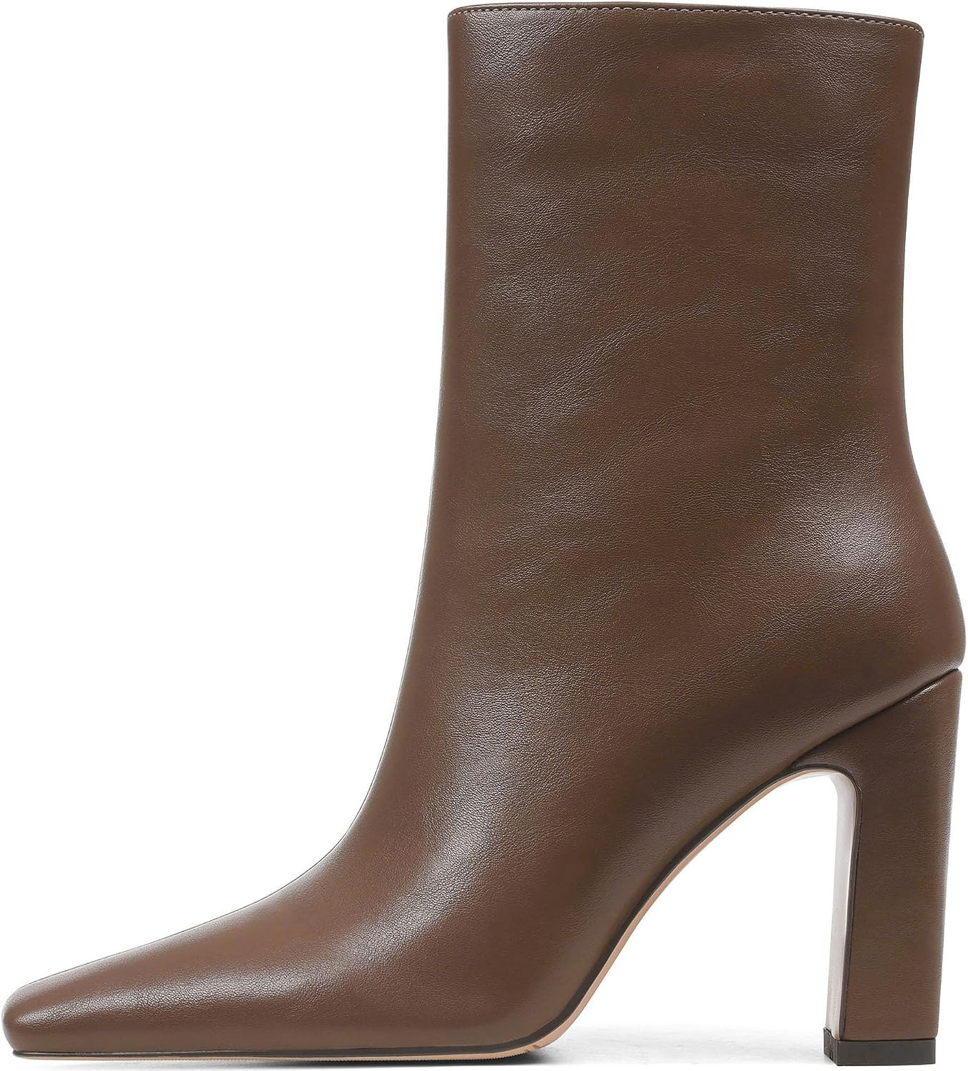 Ankle Boots for Women 2026 Square Toe Chunky Heeled Booties | Amazon (US)