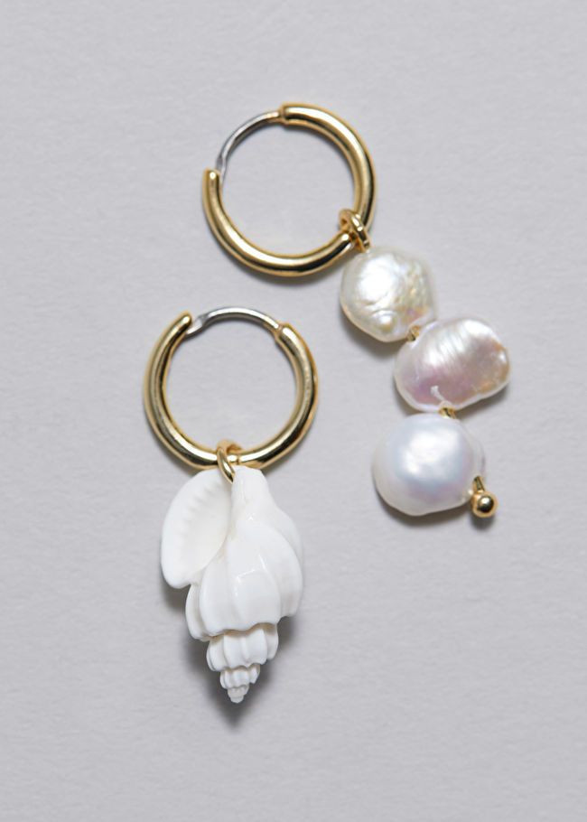 Seashell Hoop Earrings | & Other Stories (EU + UK)