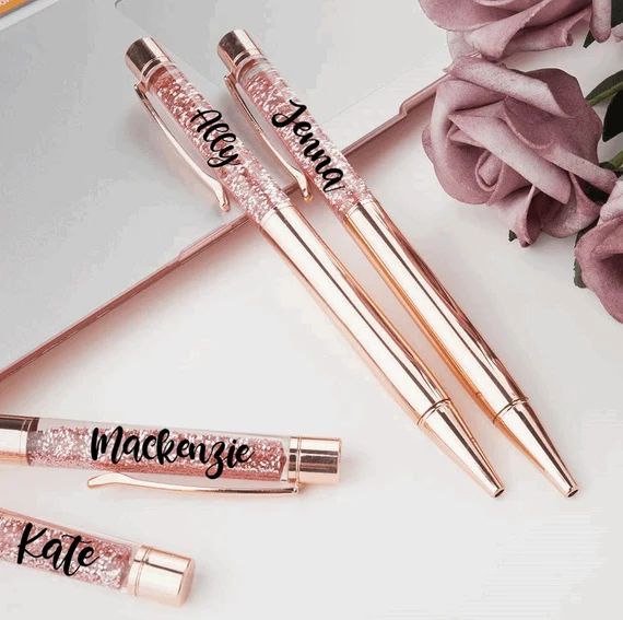 Fancy Pen Bridesmaid Gift Bridesmaid Pens Will You Be My | Etsy | Etsy (US)