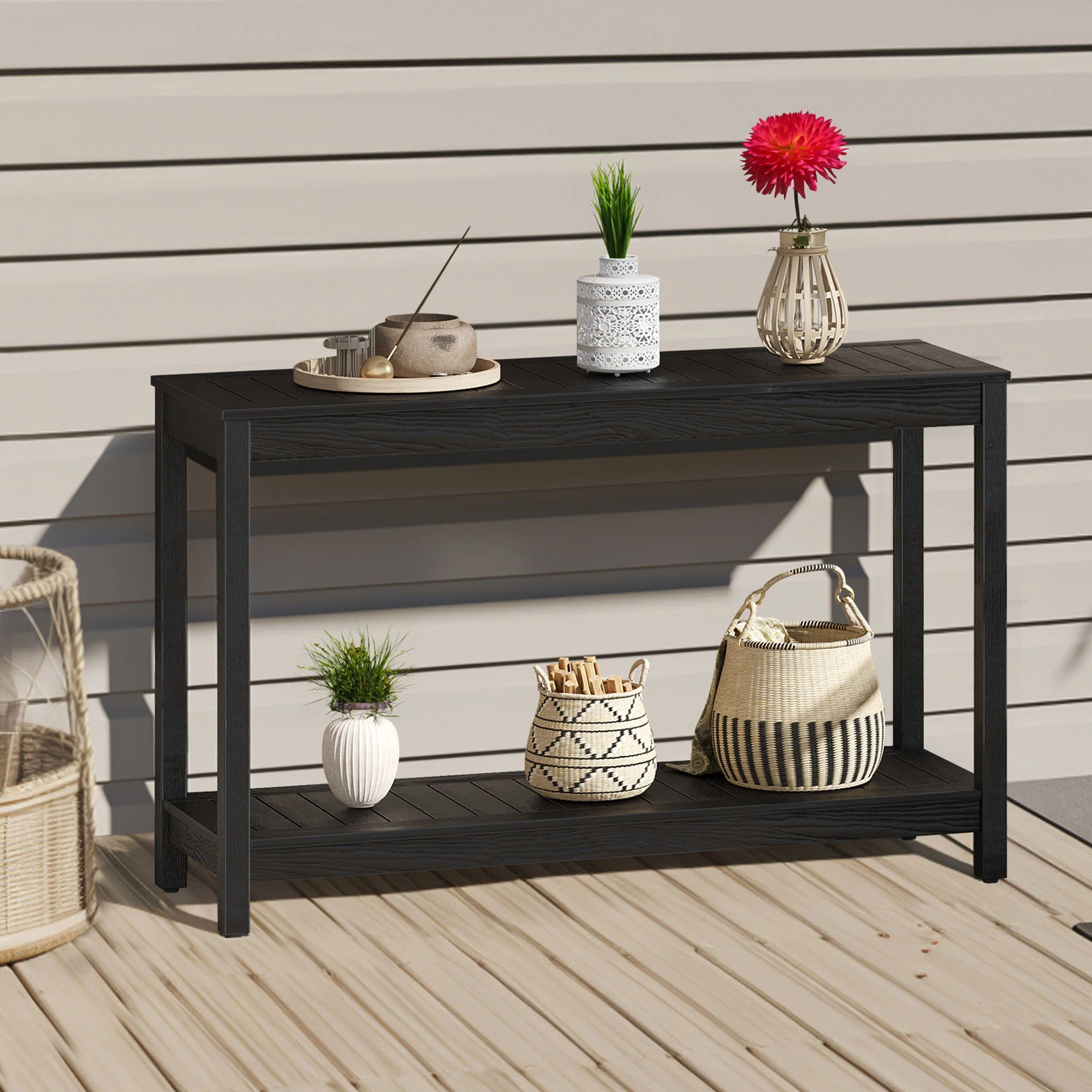 Ashaya Rectangular Outdoor Buffet & Console Table | Wayfair North America