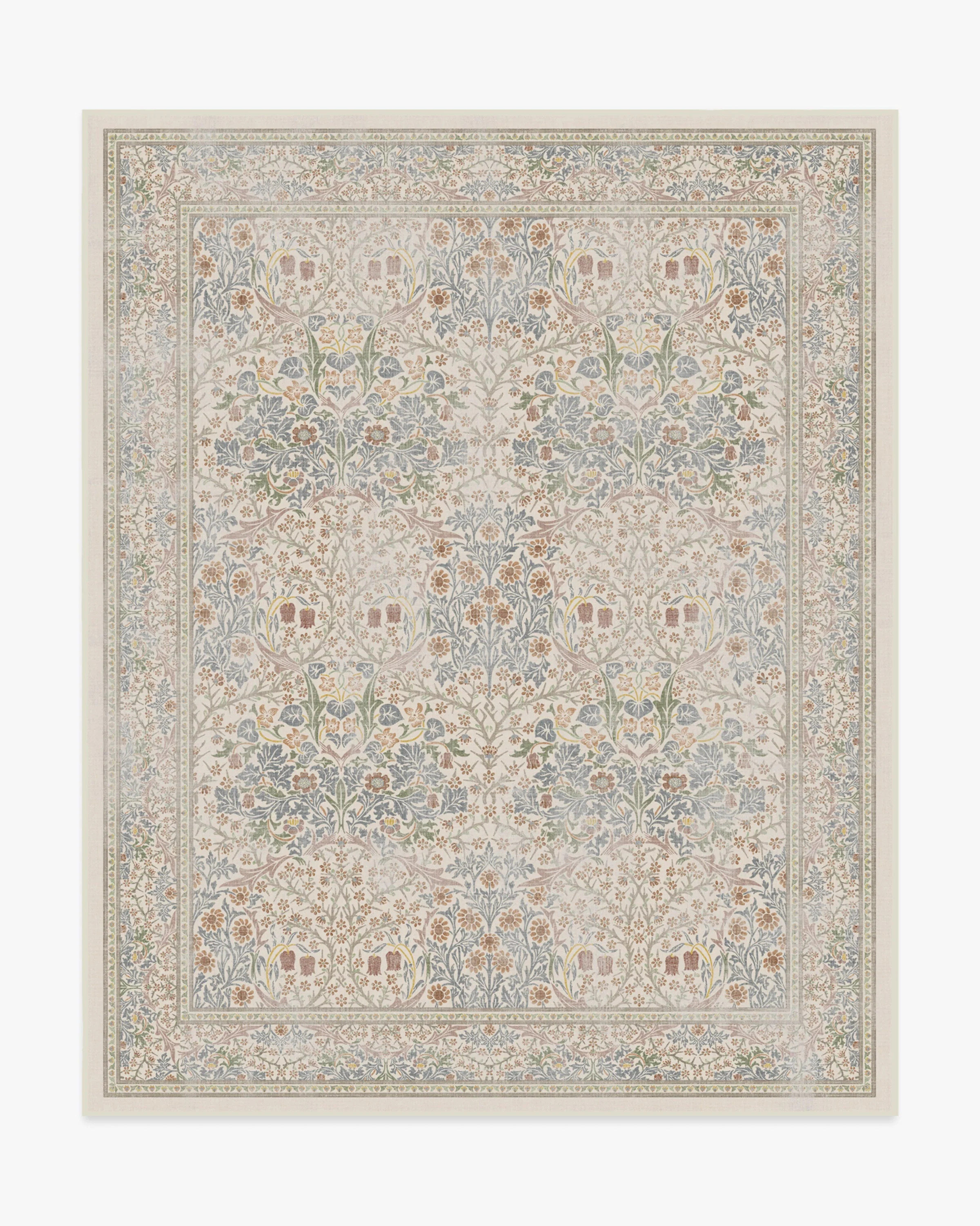 Morris & Co. Blackthorn Ivory Tufted Rug | Ruggable