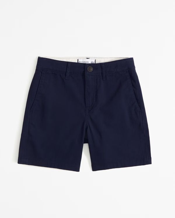 boys twill chino shorts | boys | Abercrombie.com | Abercrombie & Fitch (US)