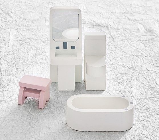 Dollhouse Bathroom Set | Pottery Barn Kids