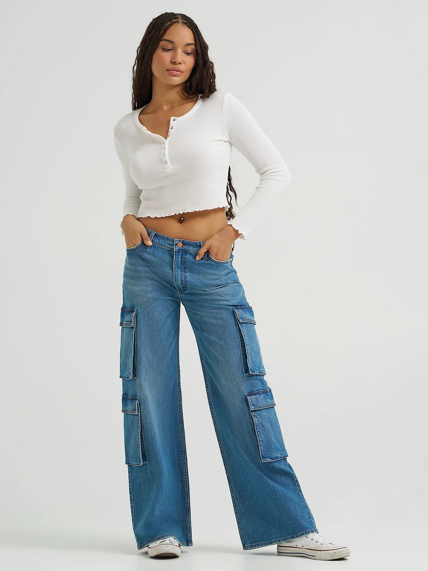 Women's Low Rise Baggy Cargo Jean | Wrangler