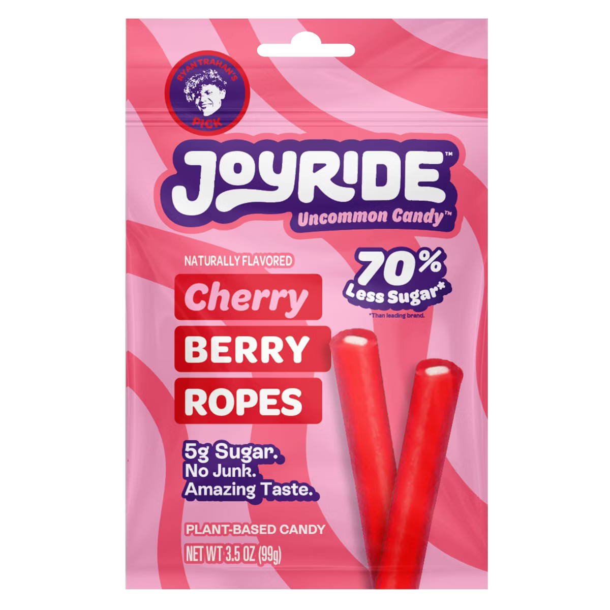 Joyride Sweets Chewy Cherry Filled Candy Ropes - 3.5oz | Target