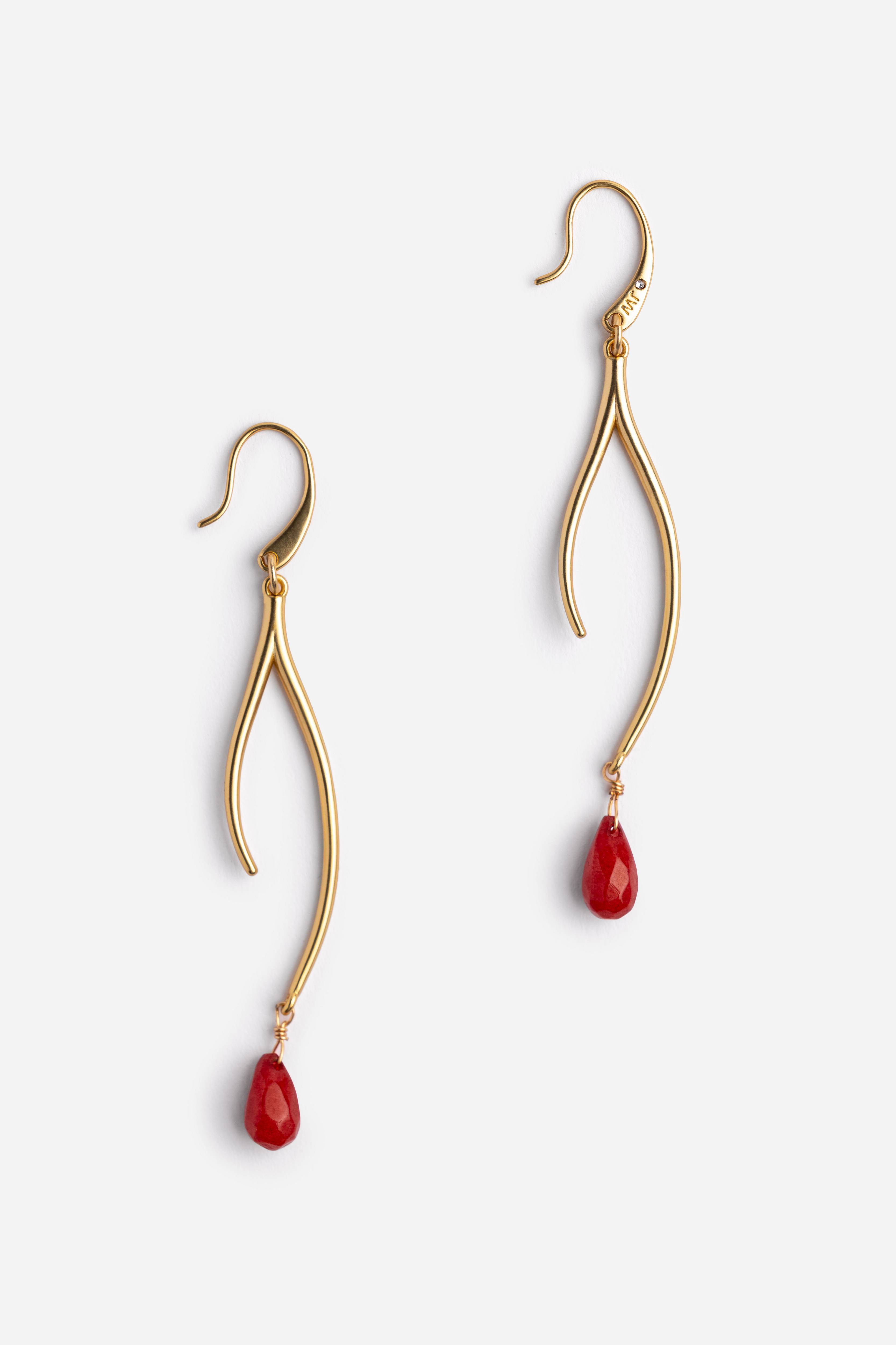 SEMIPRECIOUS TEAR DROP BRANCH EARRINGS
                                
                         ... | Johnny Was