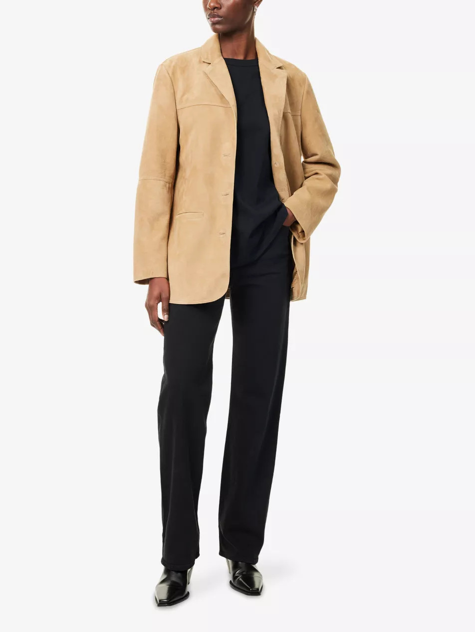 Ribcage High-Rise Straight Denim Jeans | Selfridges