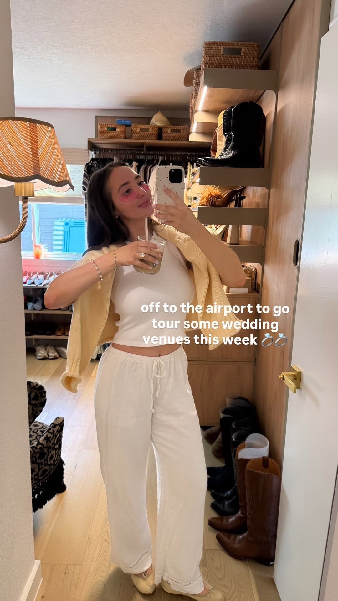airport ootd! 💛🐝 time to tour some wedding venues.

travel outfit
linen pants
butter yellow
summer outfit
elevated casual
summer chic 

 #LTKootd #LTKSeasonal #LTKTravel

https://liketk.it/6hIZt

#LTKgrwm #LTKootd #LTKTravel