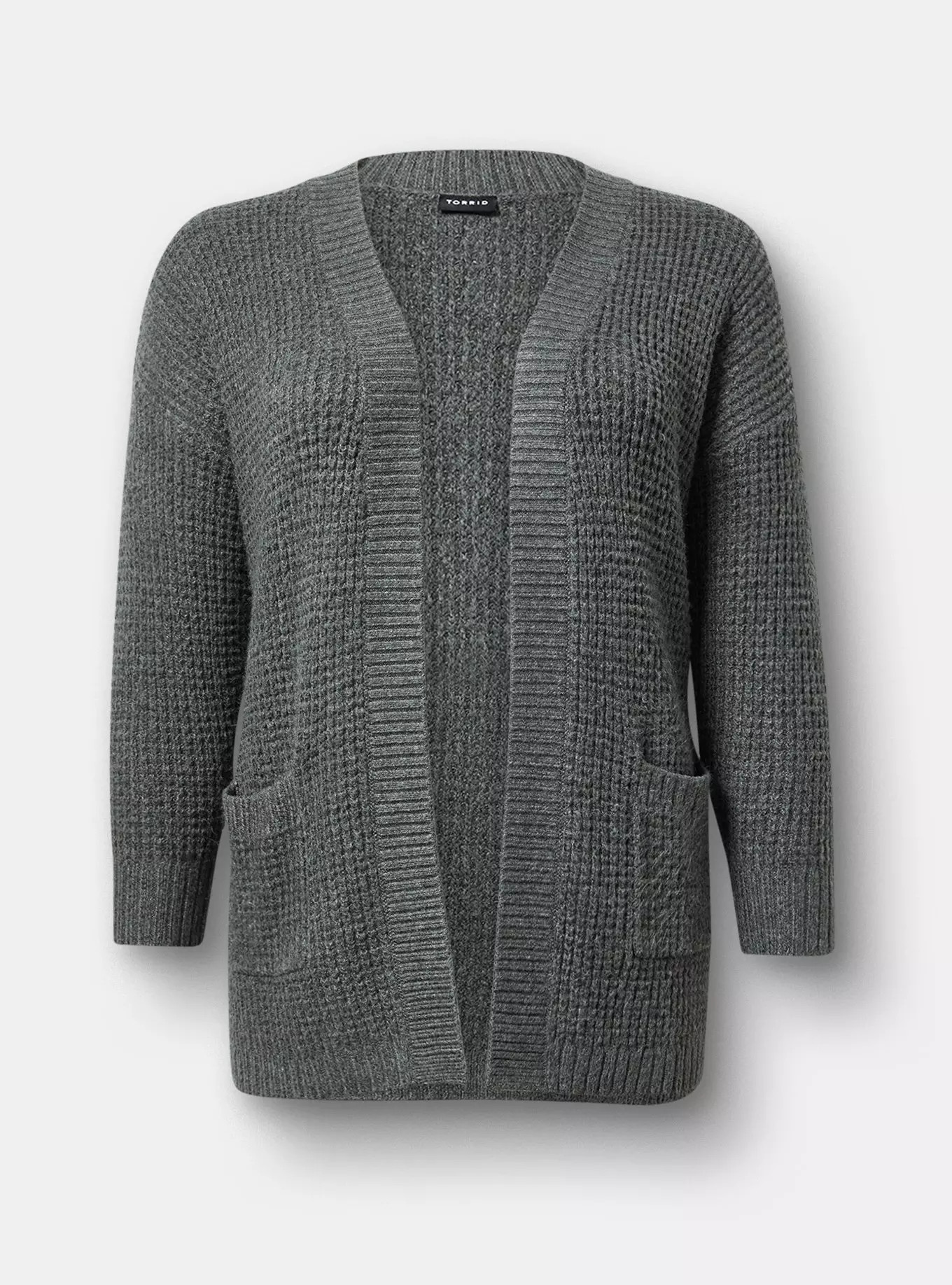 Drop Shoulder Open Front Cardigan | Torrid (US & Canada)